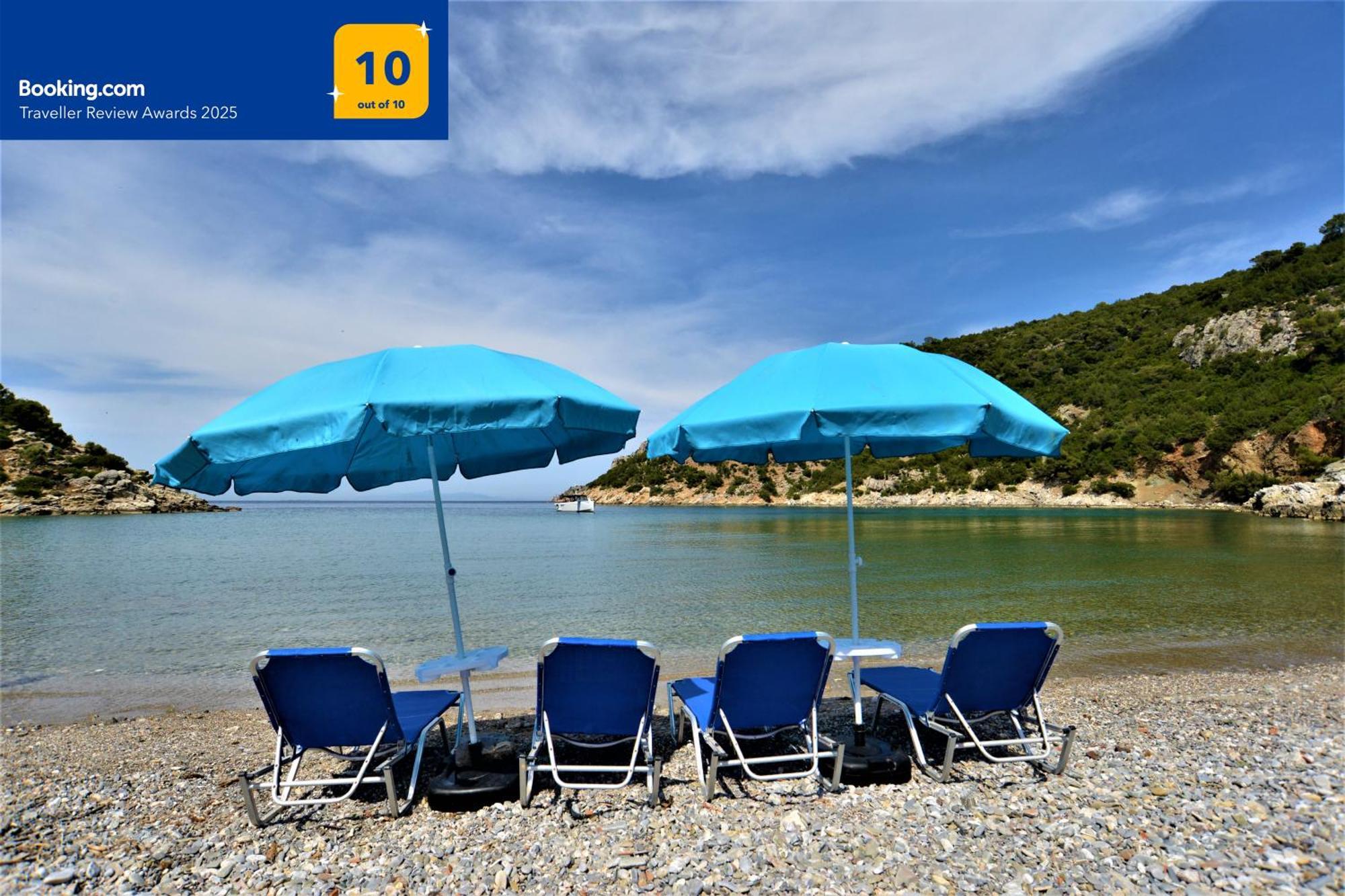 Private Beach House Irene Mare Poros Town Eksteriør billede